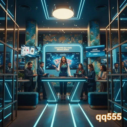 Ilustração de Acesse serviços VIP de cassino online no qq555